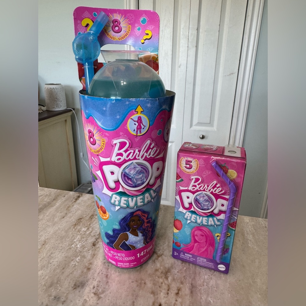 Barbie Pop Reveal Set - Blue and Purple